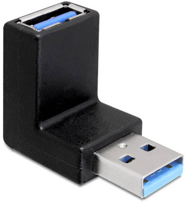 Delock USB 3.2 Gen 1 (USB 3.0) Adapter [1x USB 3.2 Gen 1 Stecker A (USB 3.0) - 1x USB 3.2 Gen 1 Buchse A (USB 3.0)] Delock - USB-Adapter - USB Typ A (M) zu USB Typ A (W) 0.00 m