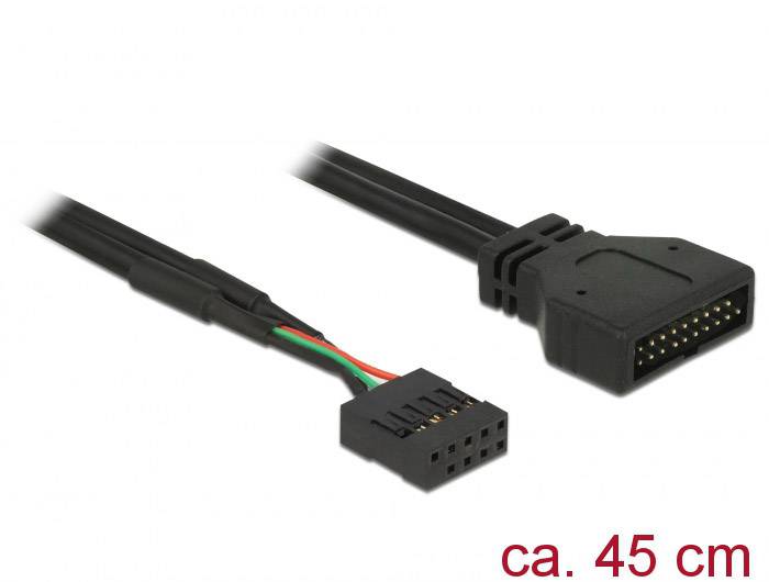 DeLOCK Kabel USB 3.0 Pinheader St > USB 2.0 Pinheader Bu 45c