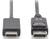 Zwei Kabel mit HDMI- und DisplayPort-Stecker, nützlich für Videoverbindungen von Computern zu Monitoren oder Fernsehern.