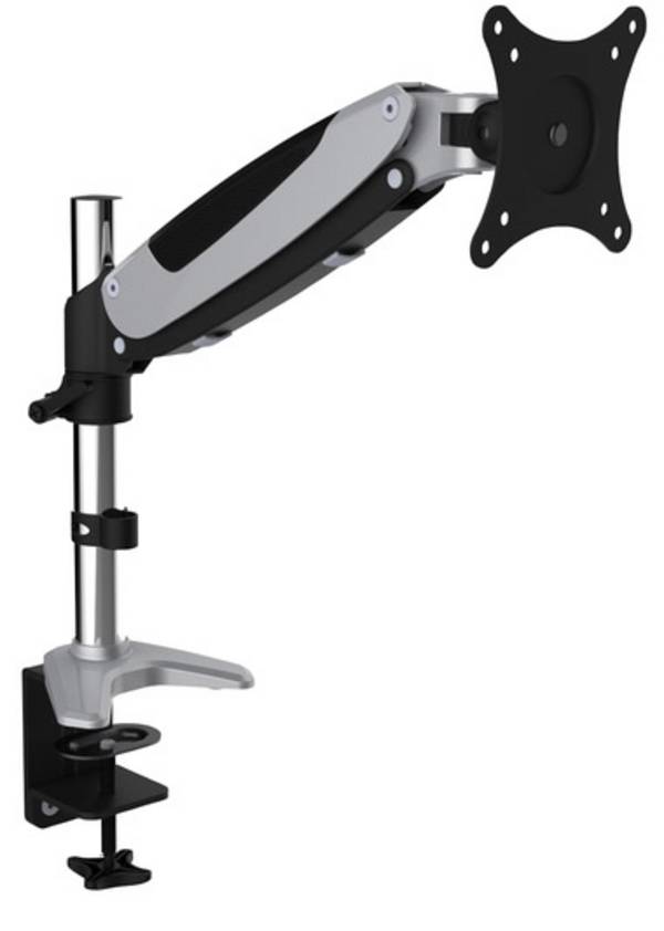 DIGITUS - Universal Single Monitorhalter mit Gasdruckfeder und Klemmbefestigung
