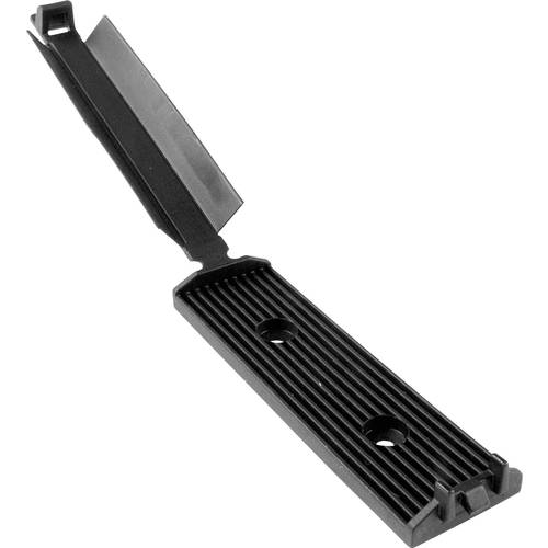 HellermannTyton FKH80APT-I-PA66HIR-BK Befestigungssockel selbstklebend, schraubbar 151-01563 mit Acrylat Kleber, für Fla...