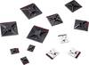 HellermannTyton MB4APT-I-PA66-BK Befestigungssockel selbstklebend 151-01559 halogenfrei Schwarz 1 St.