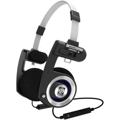 KOSS PORTAPRO Wireless  On Ear Kopfhörer Bluetooth®  Schwarz, Silber  Headset, Lautstärkeregelung