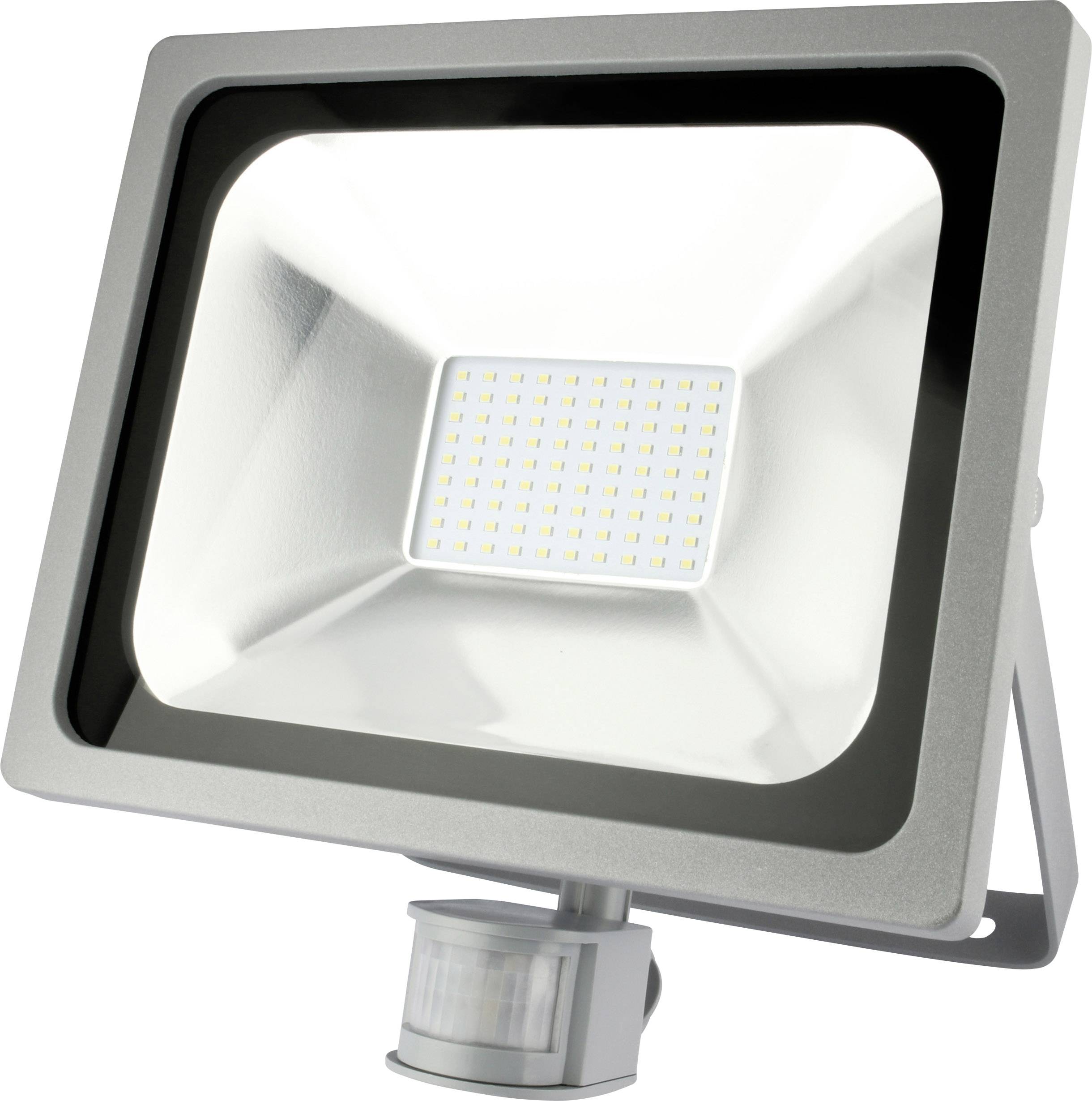 Luminea LED Au/ßenstrahler: Wetterfester LED-Fluter Aussenleuchte mit Fernbedienung Fernbedienung Radar-Bewegungssensor 20 W