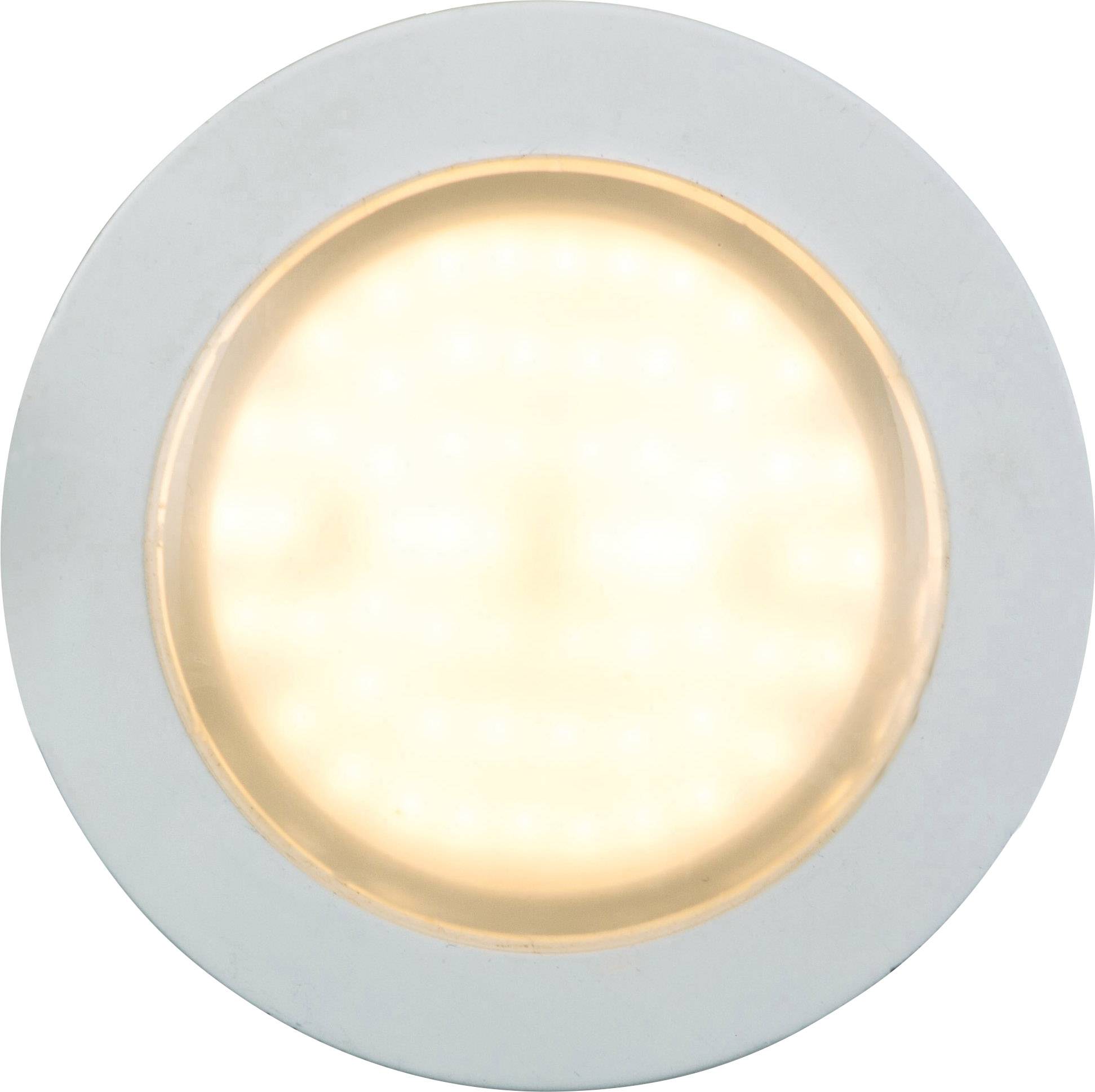 Runde Deckenleuchte mit warmem, gleichmäßigem LED-Licht. Ideal für Innenräume zur Schaffung einer gemütlichen Atmosphäre.