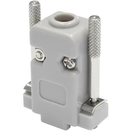 econ connect PH9L D-SUB Gehäuse Polzahl: 9 Kunststoff 180 ° Grau 1 St.