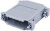 econ connect AG25/25 D-SUB Adaptergehäuse Polzahl: 25 ABS 180 ° Grau 1 St.