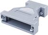 econ connect AG9/25 D-SUB Adaptergehäuse Polzahl: 9, 25 ABS 180 ° Grau 1 St.