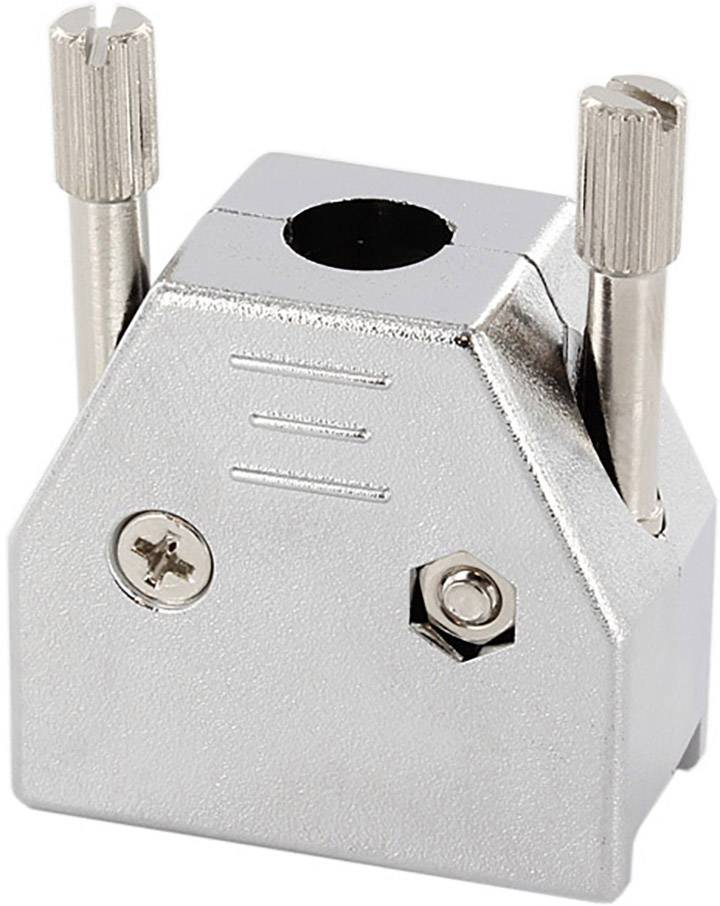 Metallischer Bajonettverschluss-Aufsteckadapter mit zwei Schrauben zur Befestigung.