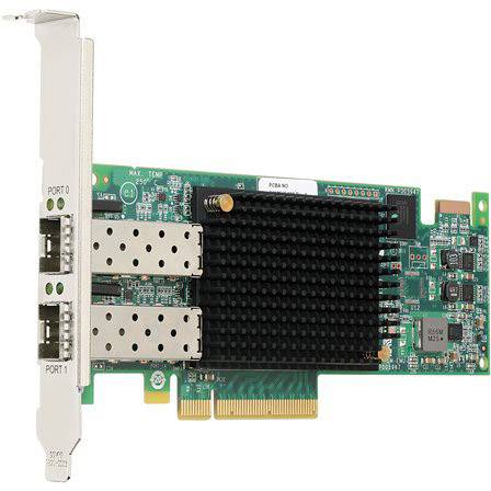 BROADCOM Emulex LPe16002B-M6 Gen 5 (16Gb), dual-port HBA
