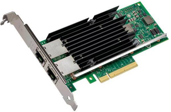 Intel Ethernet Converged Network Adapter X540-T2 - Netzwerkadapter - PCIe 2.1 x8 Low-Profile - 10Gb Ethernet x 2