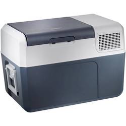 Přenosná lednice (autochladnička) MobiCool FR60 AC/DC, 12 V, 24 V, 230 V, 58 l, modrá, šedá