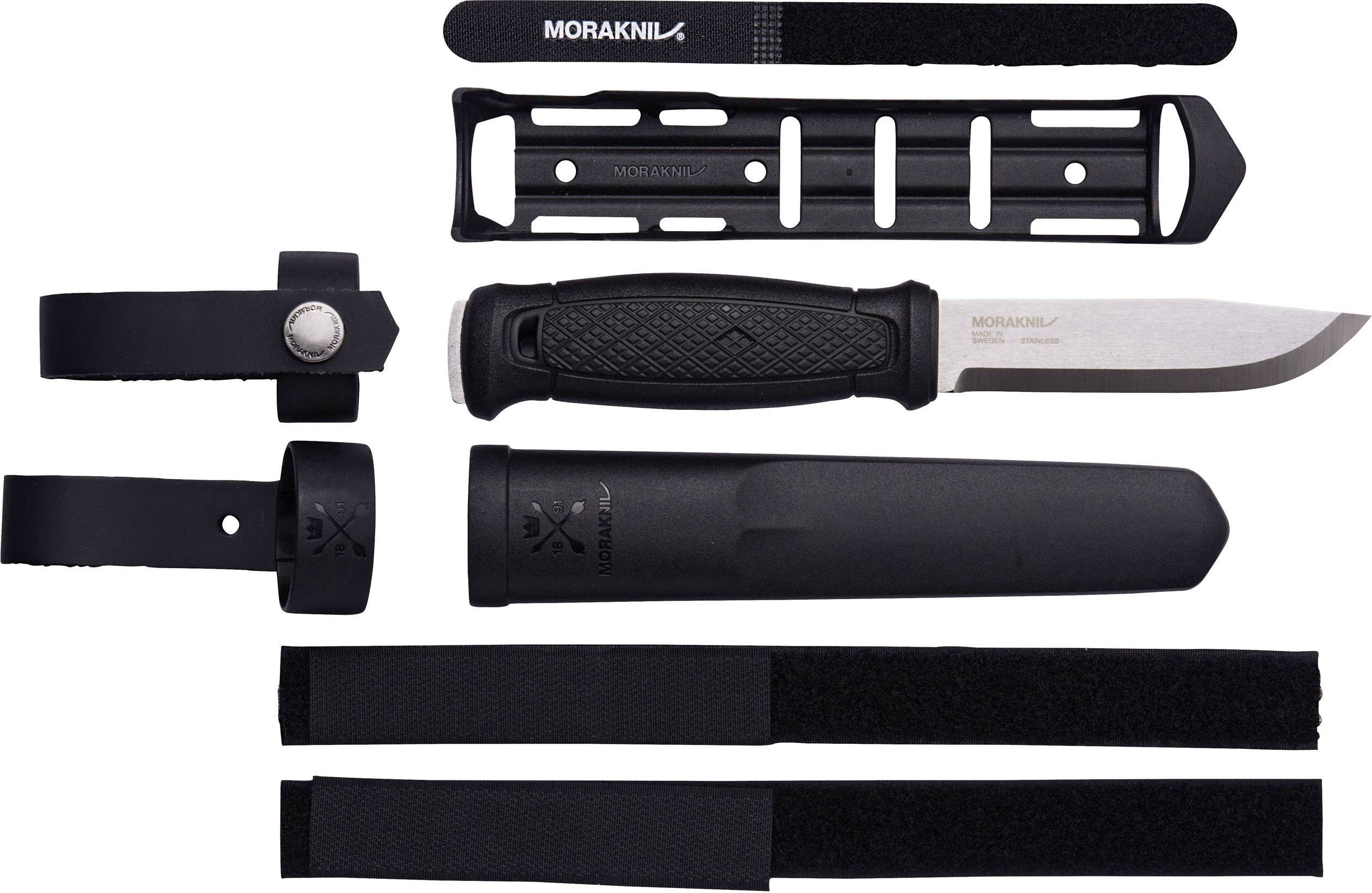 Survival Knife Garberg Multimont Schwarz-1