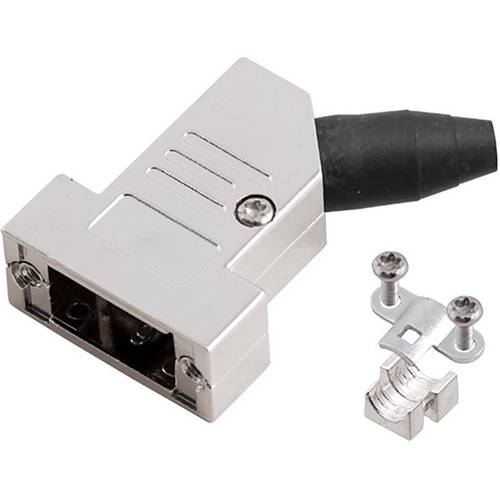 encitech DTSL09-SLRG-S-K 6560-0219-31 D-SUB Gehäuse Polzahl: 9 Zinkdruckguss 45 ° Metall 1 St.