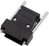 encitech D3PK15-P-LJS-K 1260-0102-02 D-SUB Gehäuse Polzahl: 15 Kunststoff Schwarz 1 St.