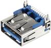 USB Steckverbinder Buchse, Einbau horizontal mit Halteklammern U3BU1ASMT1 econ connect Inhalt: 1 St.
