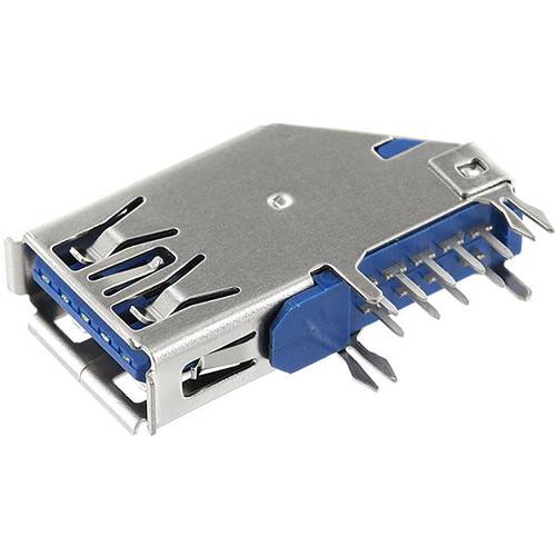 USB Steckverbinder Buchse, Einbau vertikal abgewinkelt U3BU1AVW econ connect Inhalt: 1 St.