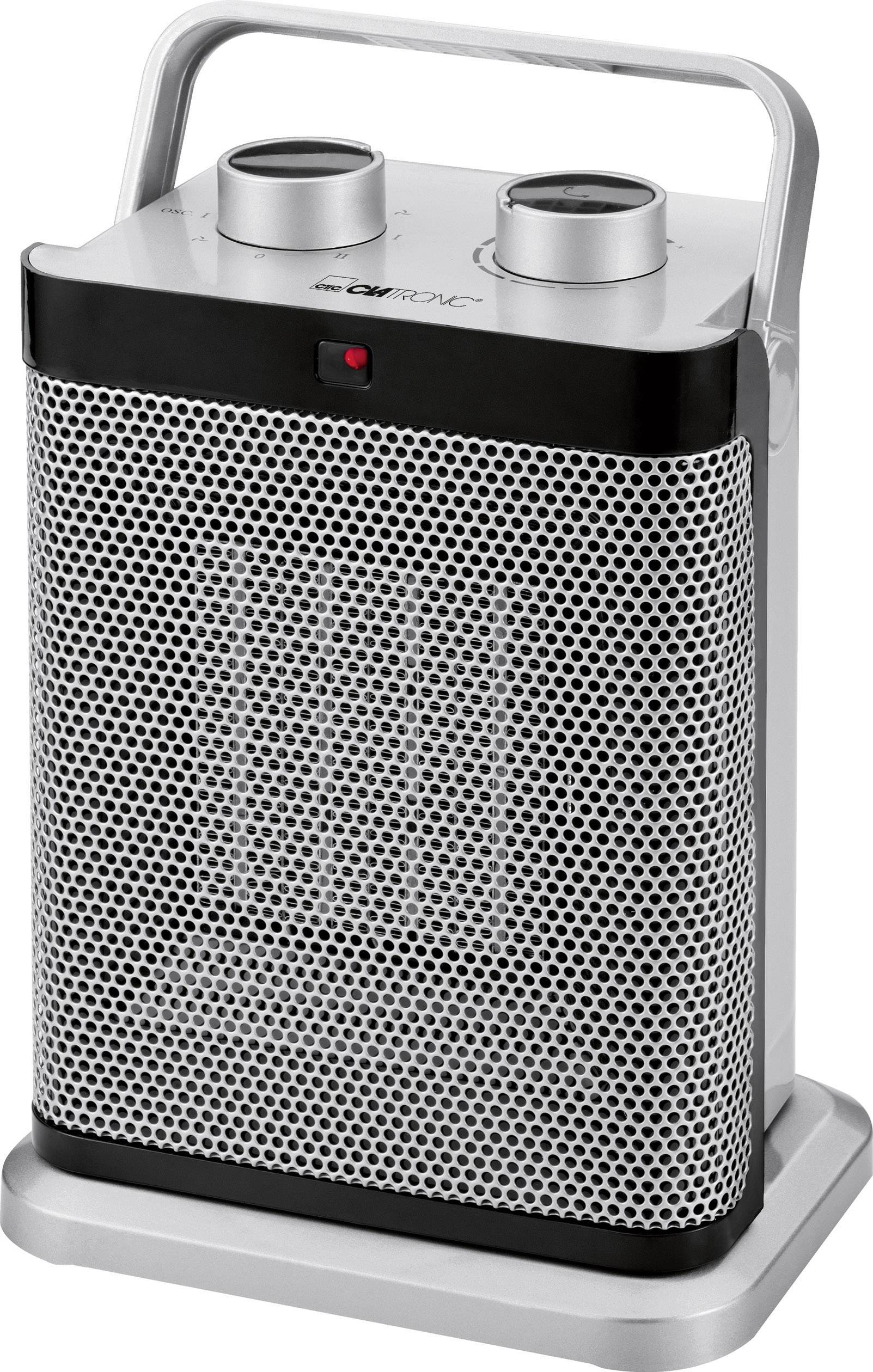 CLATRONIC Heizlüfter HL 3631, silber, oszillierend (95273739)-0