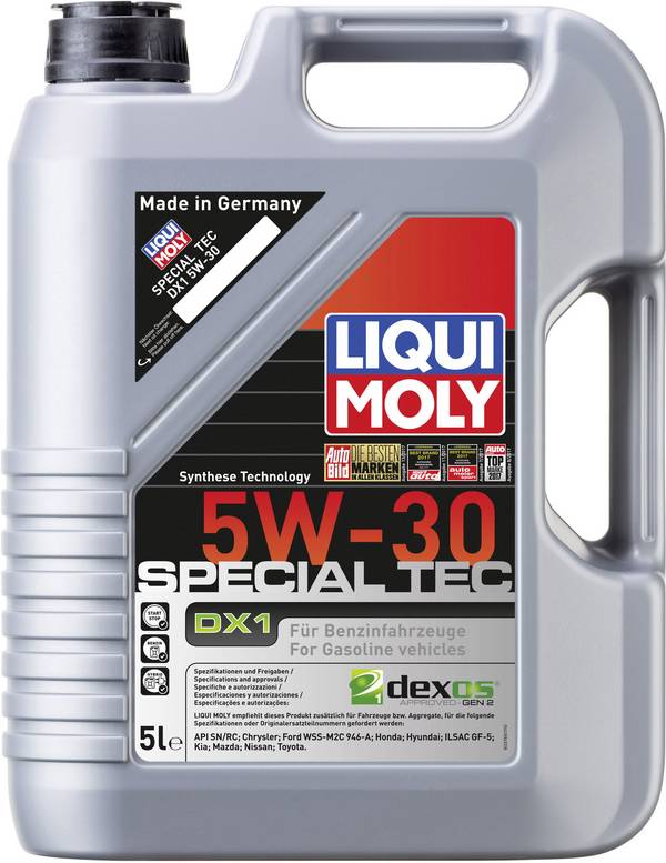 Liqui Moly SPECIAL TEC DX1 5W-30 3766 Leichtlaufmotoröl 5 l