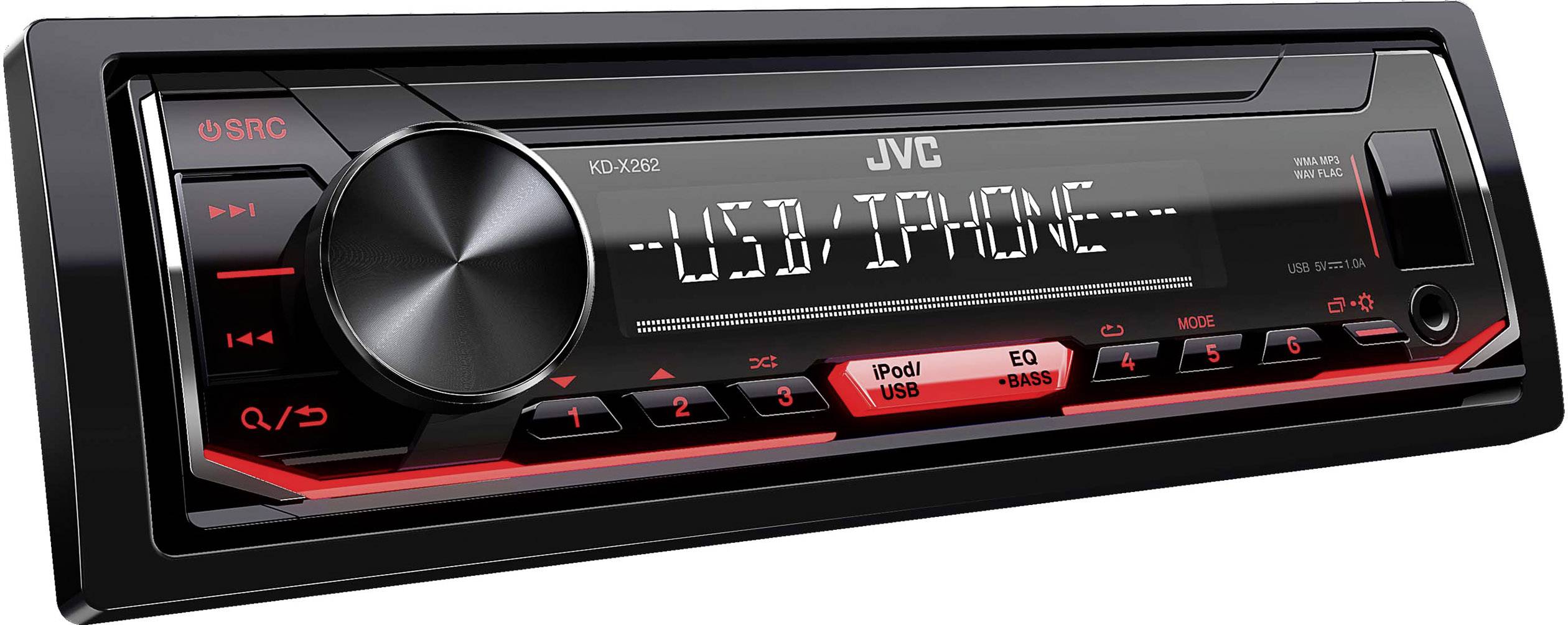 JVC KD-X262 USB Autoradio-1