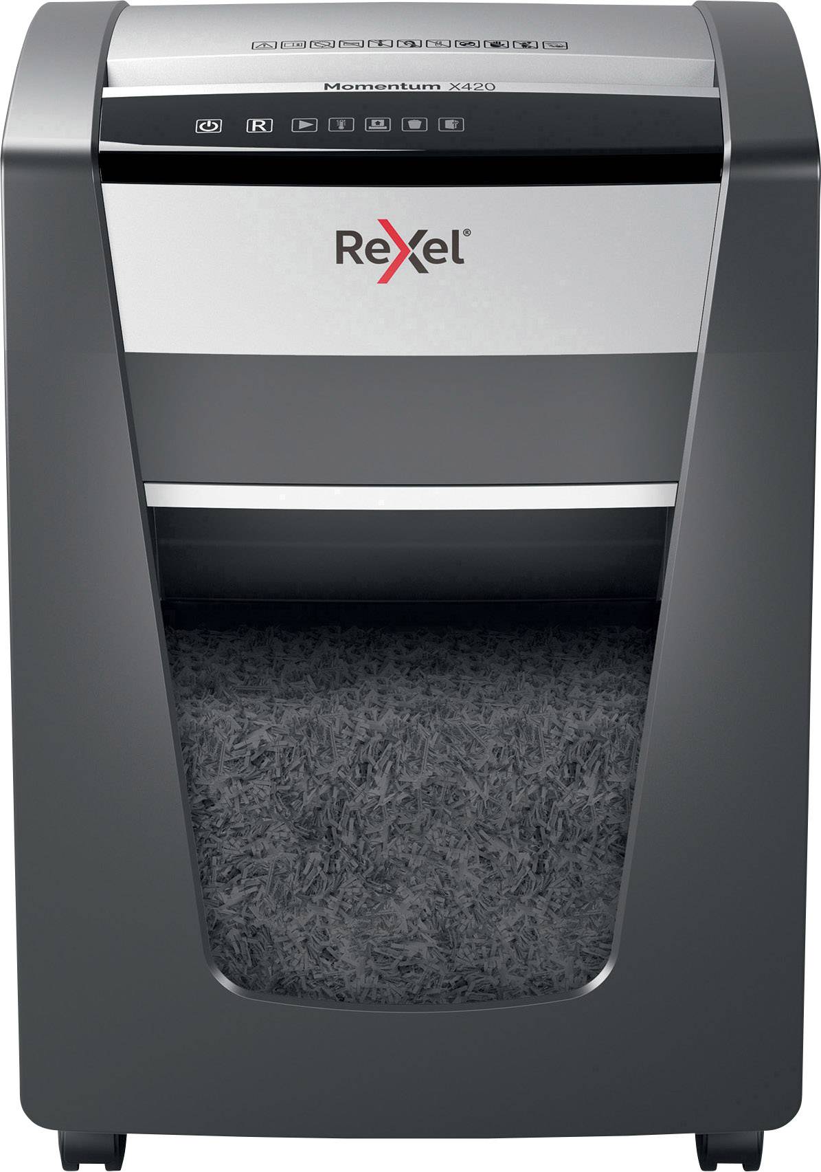 REXEL Momentum X420 Aktenvernichter Partikelschnitt 4 x 40 mm 30 l Blattanzahl (max.): 20