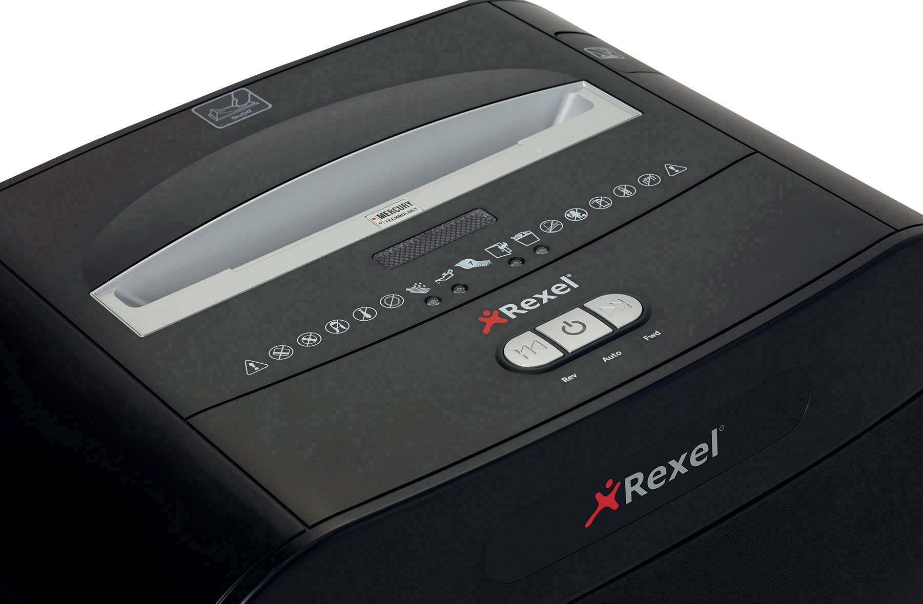 Rexel Mercury RDM1150 Aktenvernichter 11 Blatt Partikelschnitt 1.9 x 15 mm P-5 50 l-3
