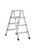 ZARGES 41264 Aluminium Stufen-Stehleiter klappbar 4.4 kg