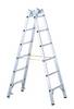 ZARGES 40311 Aluminium Stufen-Stehleiter klappbar Arbeitshöhe (max.): 3.00 cm Silber 6 kg