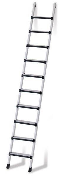 Stufen-Anlegeleiter Comfortstep L 10Stufen L.2,59m Arbeits-H.3,75m G.7kg Zarges-0