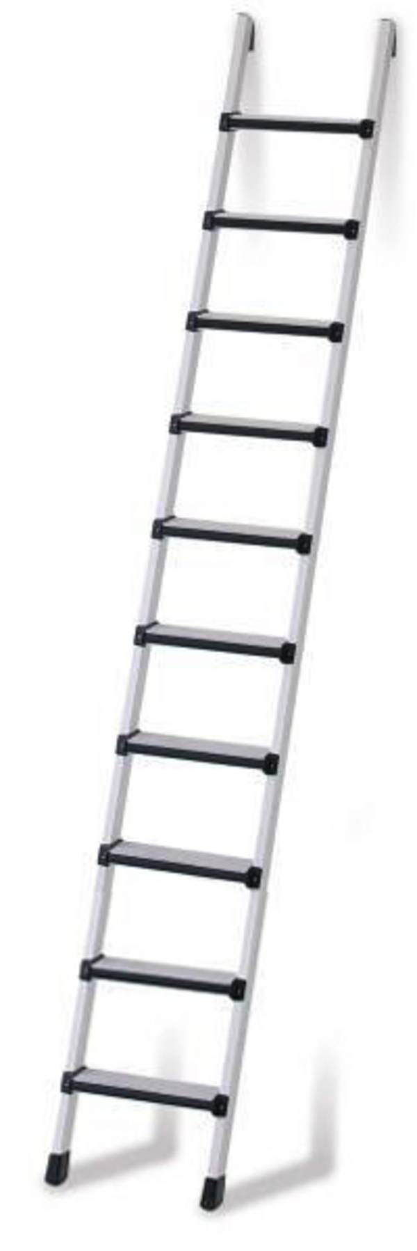 Stufen-Anlegeleiter Comfortstep L 10Stufen L.2,59m Arbeits-H.3,75m G.7kg Zarges