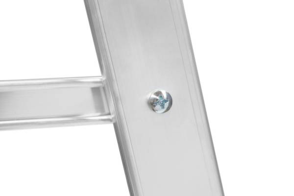 Plattformleiter mit Kipprollen u. Handlauf, klappbar, Podesthöhe ohne Geländer 9-4