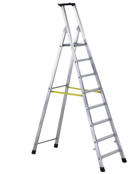 6,2 kg Leiternl/änge 1,6 m Alu Arbeitsh/öhe 2,95 m,Standh/öhe 0,95 m Stufen-StehLeiter