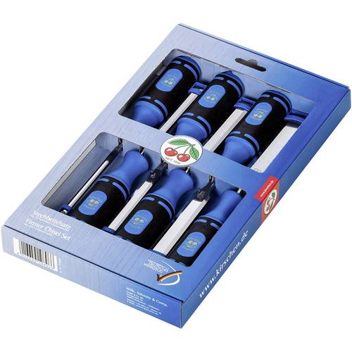 Stechbeitelsatz, 1008 im SB-Karton, 6-tlg. Kirschen 1118000