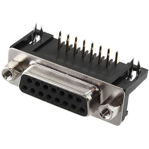 econ connect BUN15WB/9 D-SUB Buchsenleiste 90 ° Polzahl: 15 Lötpins 1 St.