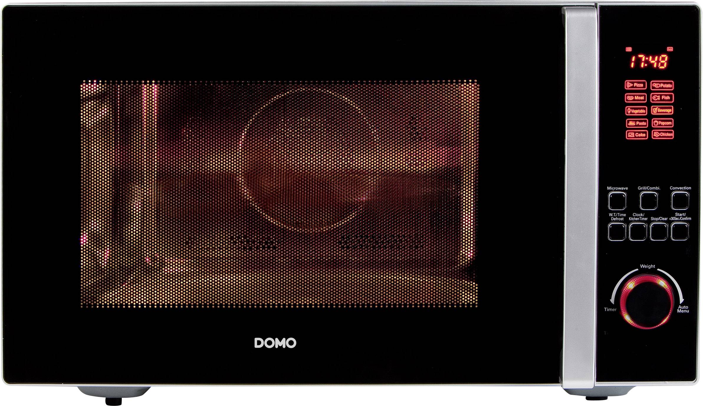 DOMO Mikrowelle 1000 W Grillfunktion, mit Konvektion Samsung MG23K3614AWEG Mikrowelle 800 W Grillfunktion