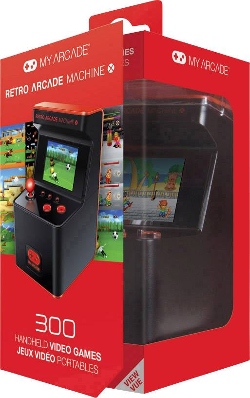 My Arcade Retro Machine X Retro Konsole Schwarz-2