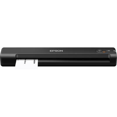 Ein tragbarer Epson-Drucker druckt ein Dokument.