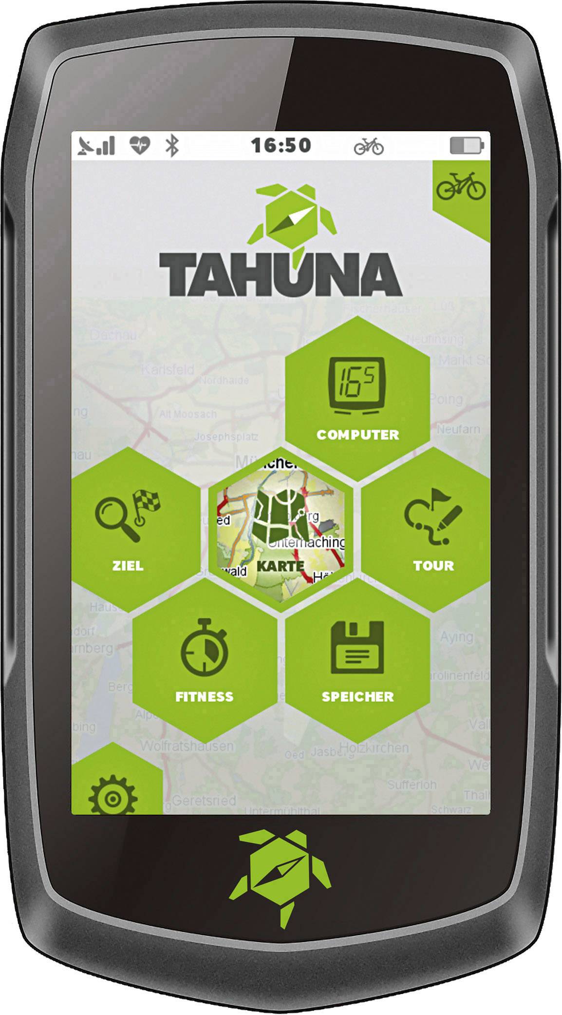 Teasi Tahuna ONE⁴ Outdoor Navi Fahrrad, Geocaching, Ski ...