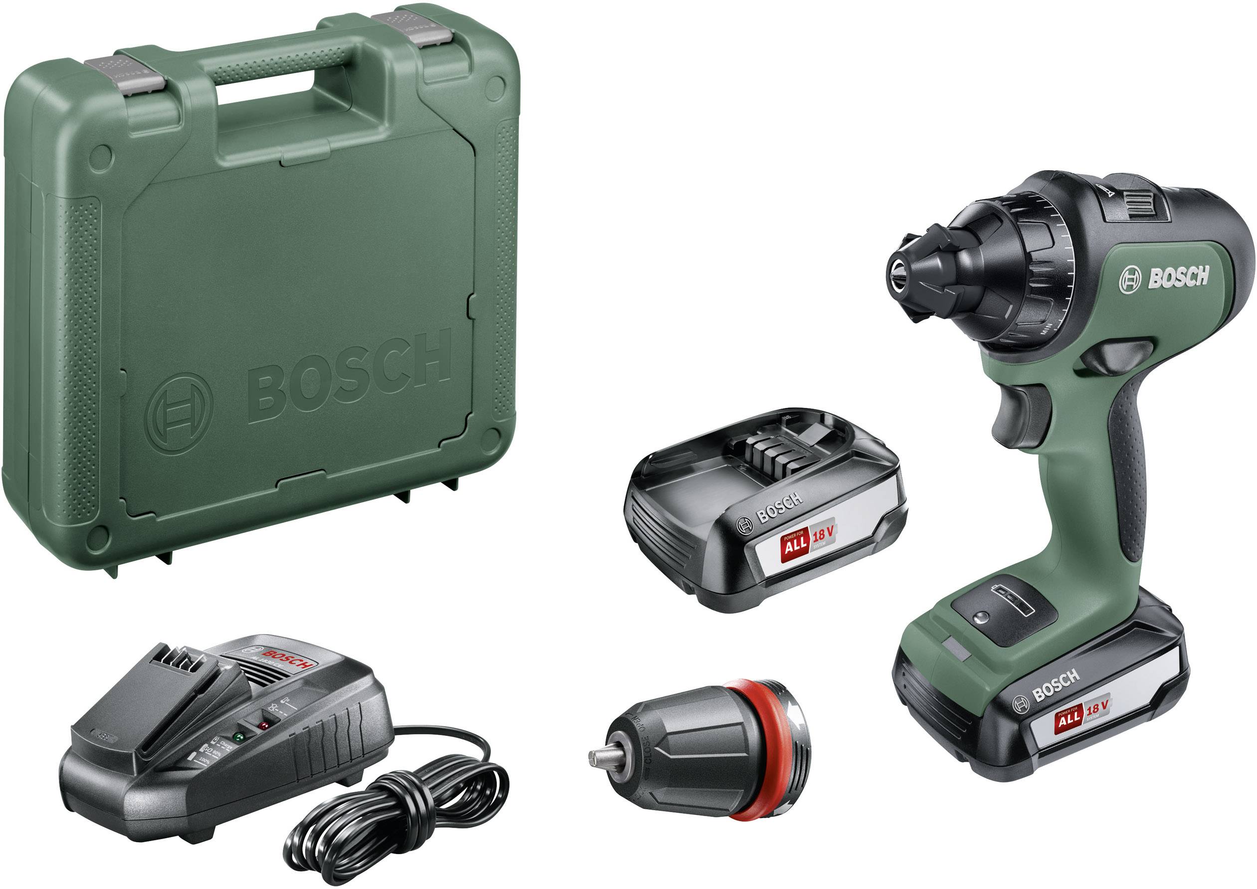 Bosch Home and Garden AdvancedDrill 18 Akku Bohrschrauber B Ware (beschädigte fehlende Verpackung) 18 V 2.5 Ah Li Ion Bosch Home and Garden AdvancedDrill 18 Akku Bohrschrauber B Ware (beschädigte fehlende Verpackung) 18 V 2.5 Ah Li Ion