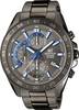 Casio Chronograph Armbanduhr EFV-550GY-8AVUEF (L x B x H) 53 x 47 x 12.1 mm Schwarz Gehäusematerial=Edelstahl Material (Armband)=Edelstahl (EFV-550GY-8AVUEF)