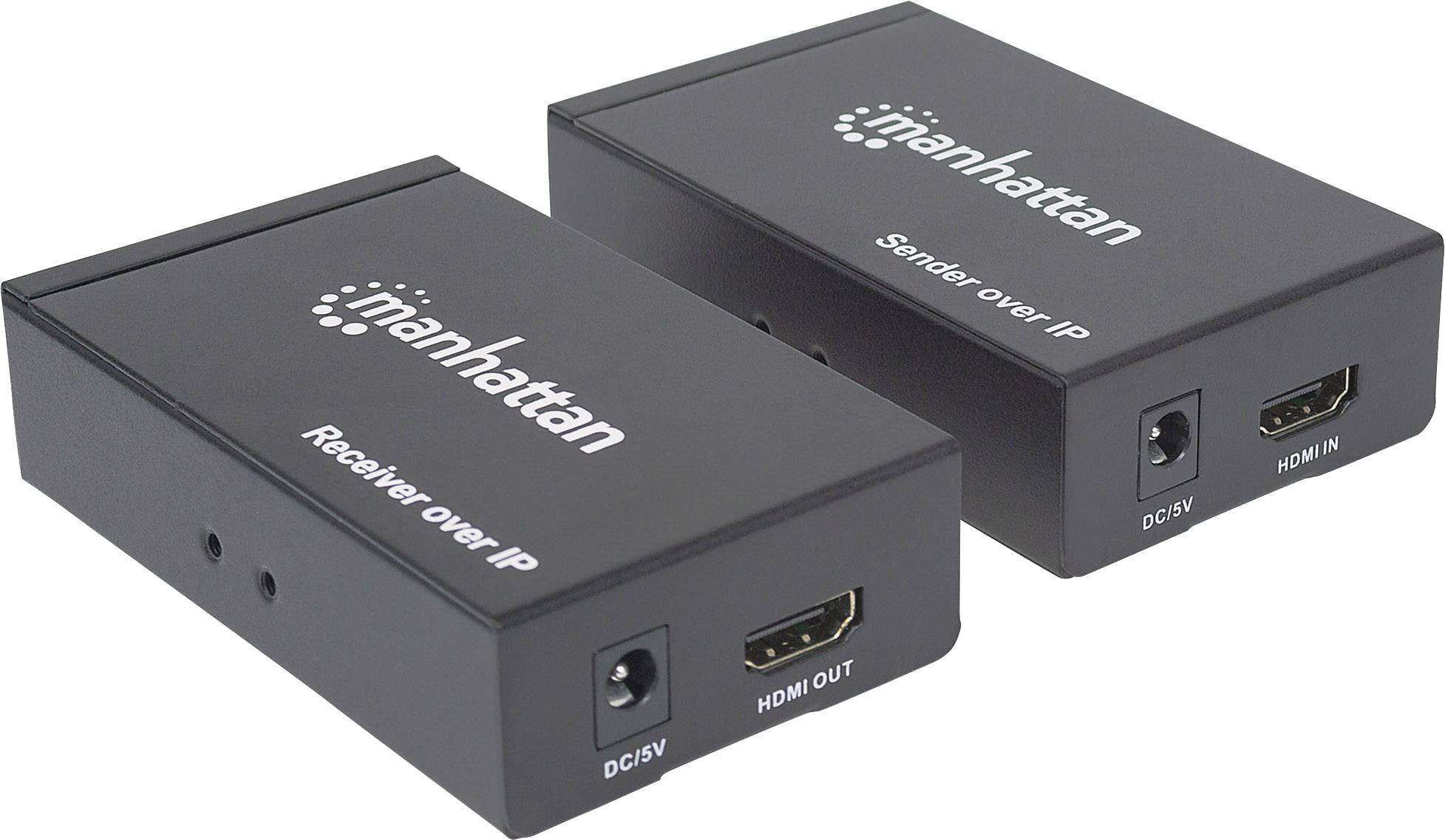 MANHATTAN 1080p HDMI over IP Extender Kit