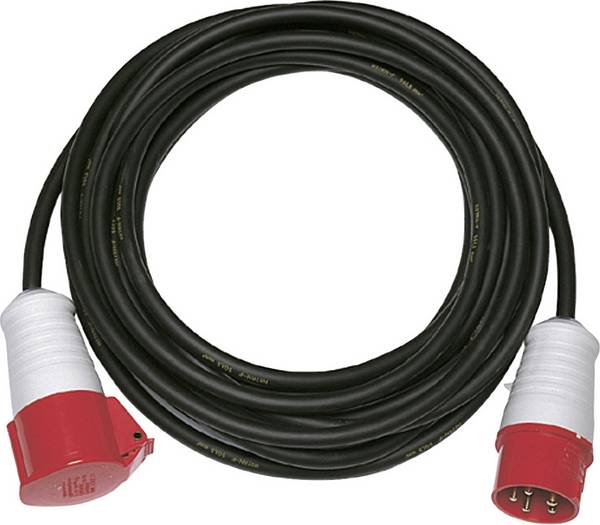 REV 006311 Strom Verlängerungskabel  16 A Schwarz 25.00 m H07RN-F 5G 1,5 mm²