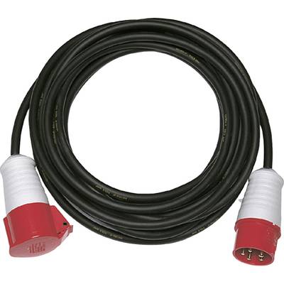 REV 0063201 Strom Verlängerungskabel 16 A Schwarz 20.00 m H05VV-F 5G 1,5 mm²