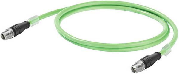 Weidmüller 1398070005 Sensor-/Aktor-Datensteckverbinder M12 Stecker, gerade 0.50 m  1 St. Piece