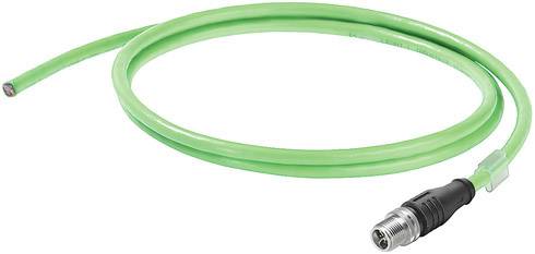 Weidmüller 1449470030 Sensor-/Aktor-Datensteckverbinder M12 Stecker, gerade 3.00 m 1 St.