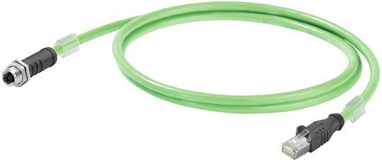 Weidmüller 2124020005 Sensor-/Aktor-Datensteckverbinder M12 Stecker, gerade 0.50 m Polzahl Sensoren: 8 1 St.