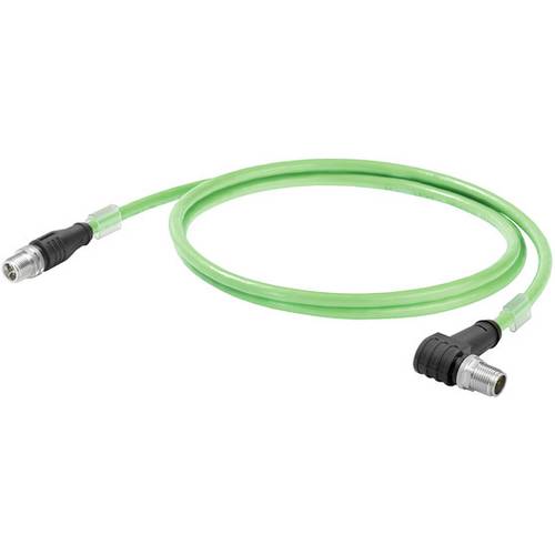 Weidmüller 2485580015 Sensor-/Aktor-Datensteckverbinder M12 Stecker, gerade, Stecker, gewinkelt 1.50 m Polzahl Sensoren:...