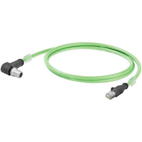 Thumbnail - Weidmüller 2485600015 Sensor-/Aktor-Datensteckverbinder M12 Stecker, gewinkelt, Stecker, gerade 1.50 m Polzahl Sensoren:...