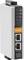 Modbus TCP/RTU Gateway von Weidmüller mit zwei Ethernet-Ports und Statusanzeigen. Verwendet zur Verbindung von Netzwerken.