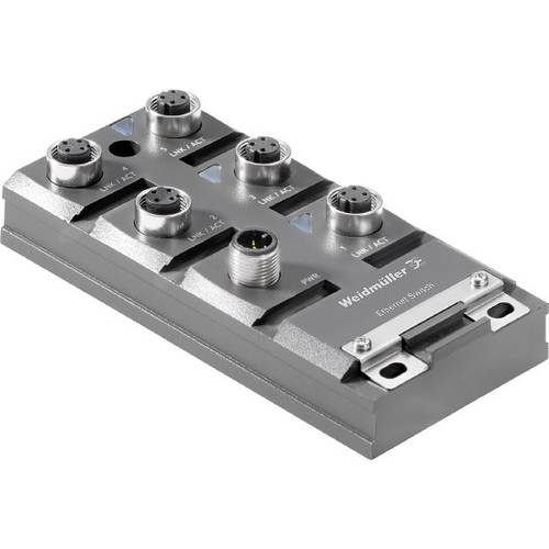 Weidmüller IE-SW-IP67T-5M12 Industrial Ethernet Switch 10 / 100 MBit/s